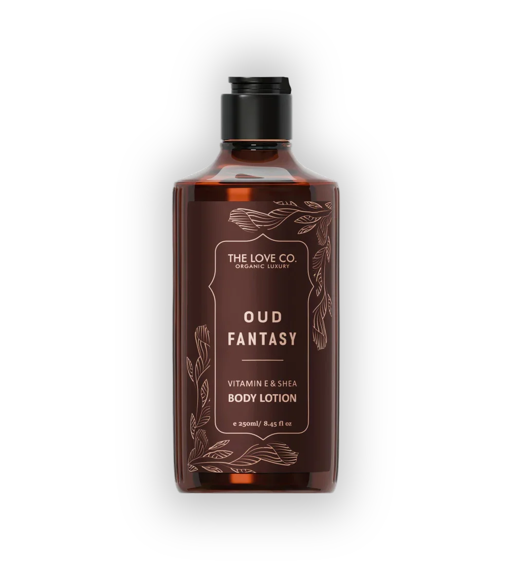 Oud Fantasy Body Lotion 250ml — oud fragrance body lotion with magnolia and sandalwood — The Love Co