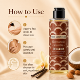 Romantic Vanilla Body Oil — Floral Vanilla Glow – view 3 | The Love Co