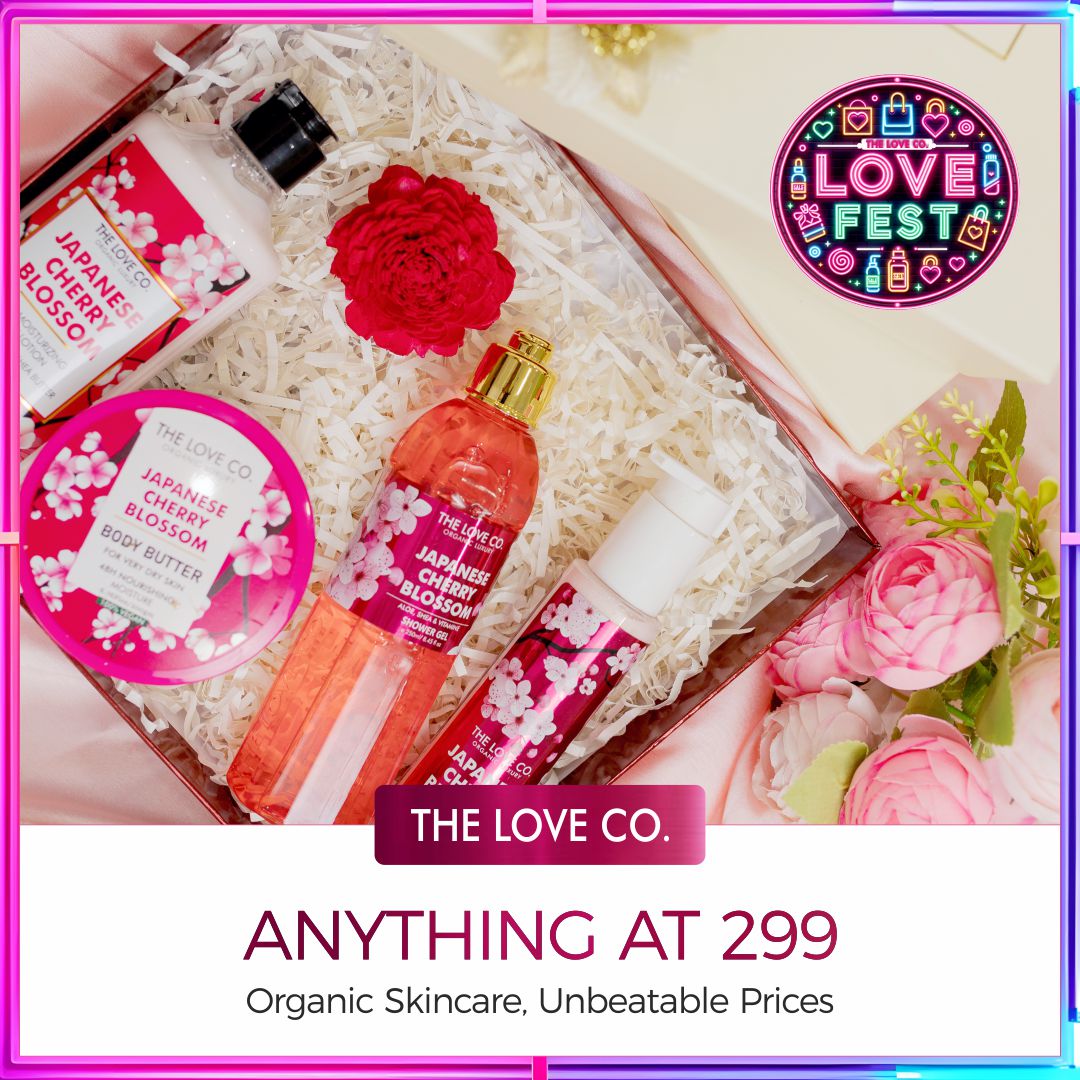 THE LOVE CO -JAPANESE CHERRY BLOSSON / LOVE FEST  AT 299 