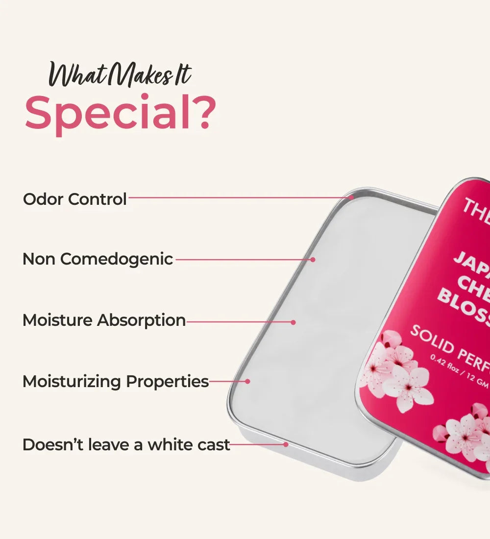 Japanese Cherry Blossom Solid Perfume - The Love Co