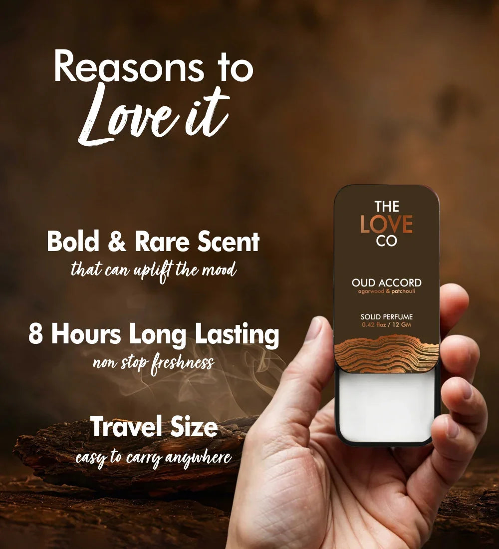 Oud Accord Solid Perfume - The Love Co
