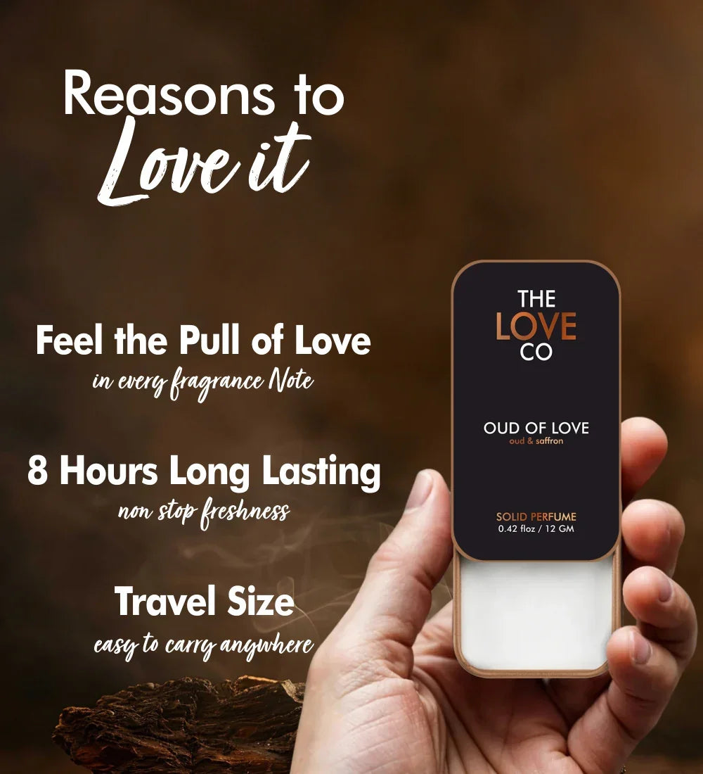 Oud of Love Solid Perfume — body care ritual for Indian skin