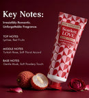 Scarlett Love Hand Cream — ingredients and key actives panel