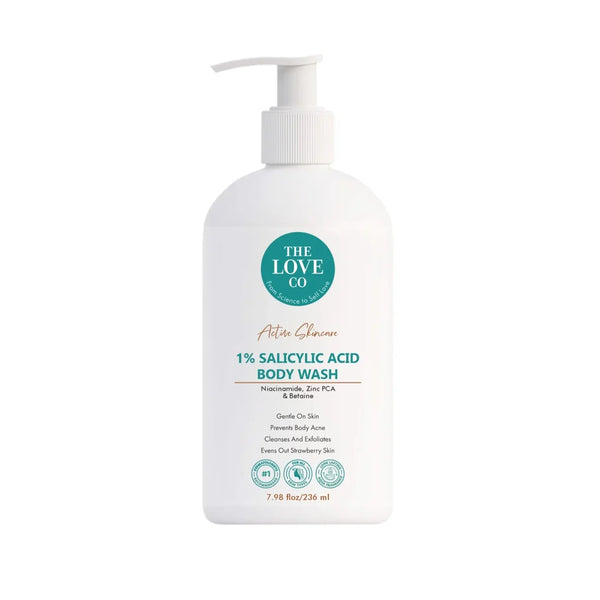 Salicylic acid body wash