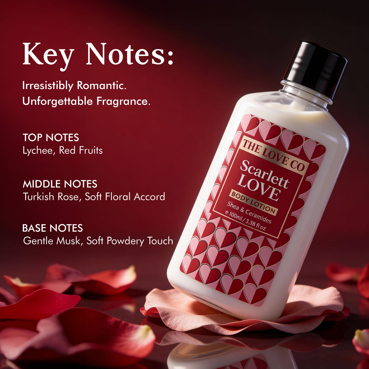 The Love Co Scarlett Love Body Lotion