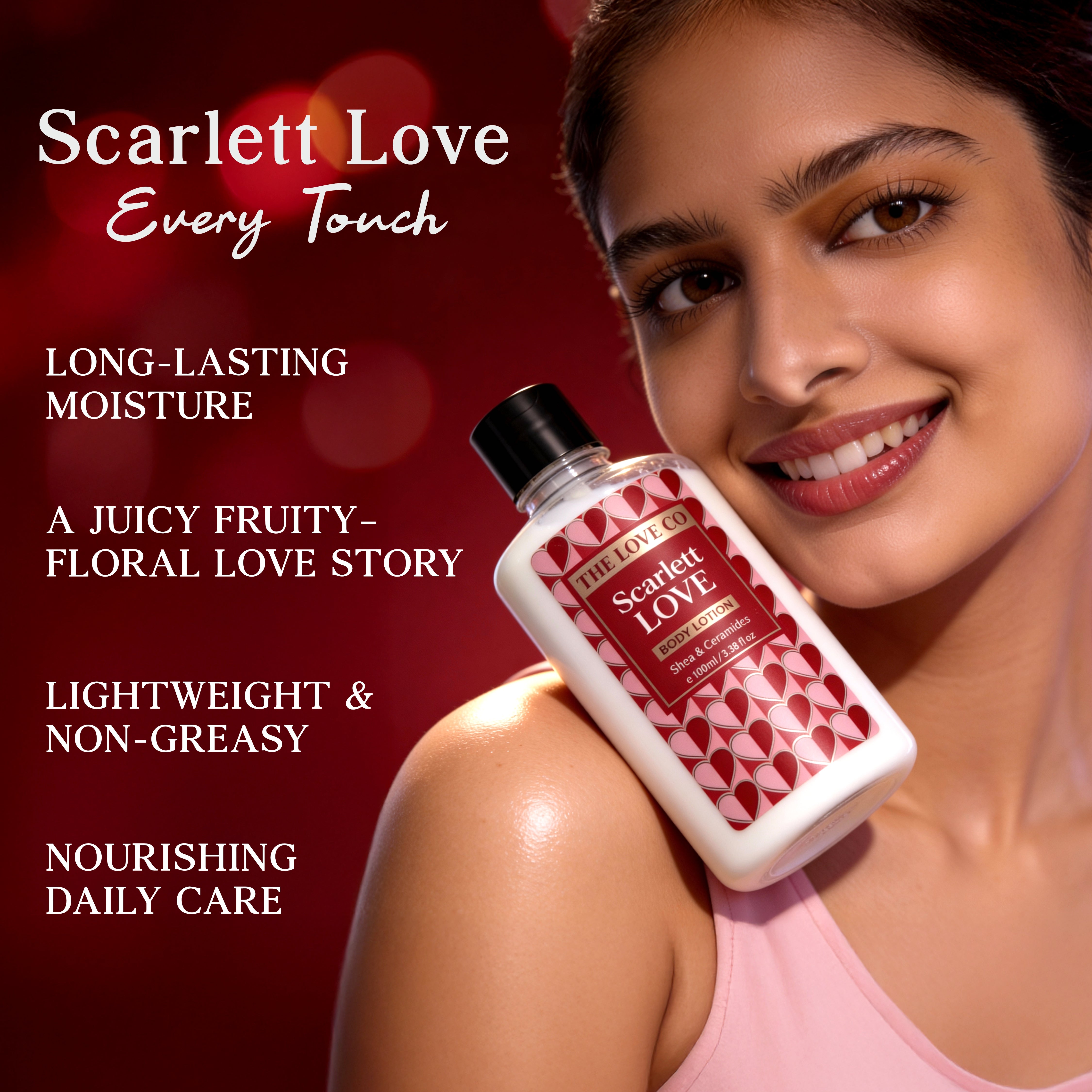Scarlett Love Body Lotion — fragrance notes and scent profile