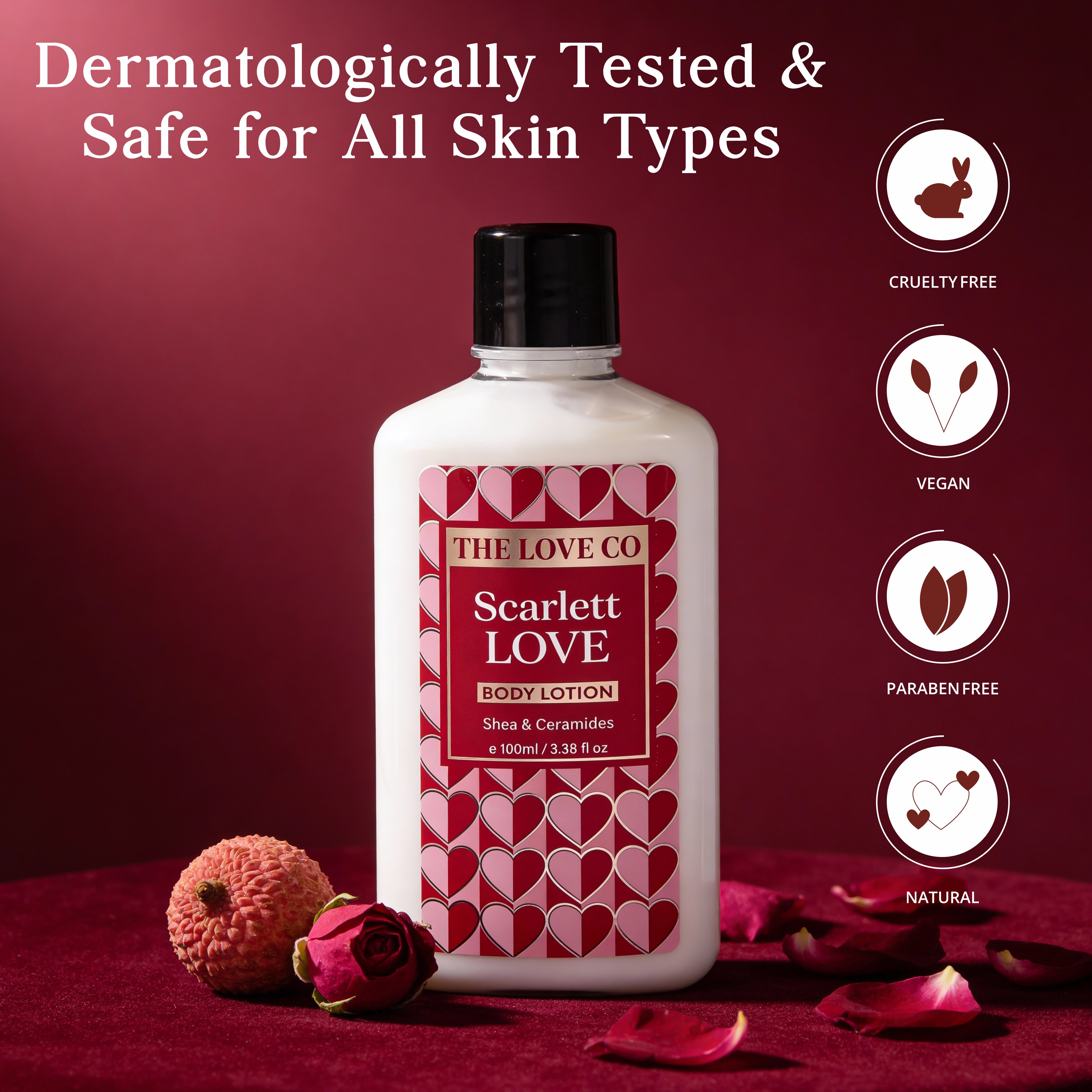 Scarlett Love Body Lotion — body care ritual for Indian skin