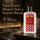 Scarlett Love Shower Gel — Lush Rose Floral – view 7 | The Love Co