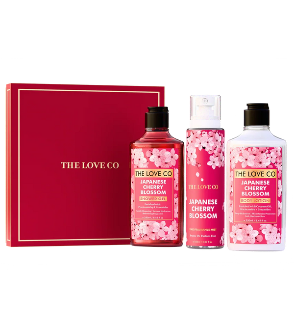 Japanese Cherry Blossom Gift Box Trio