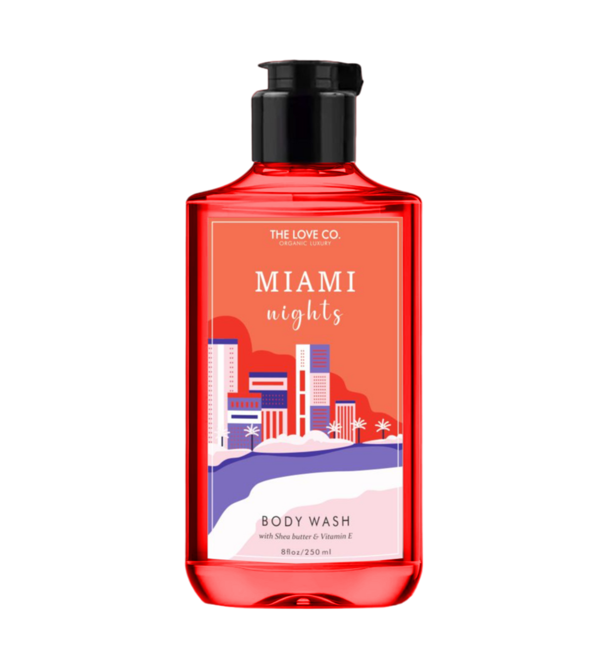 THE LOVE CO MIAMI NIGHTS BODY WASH