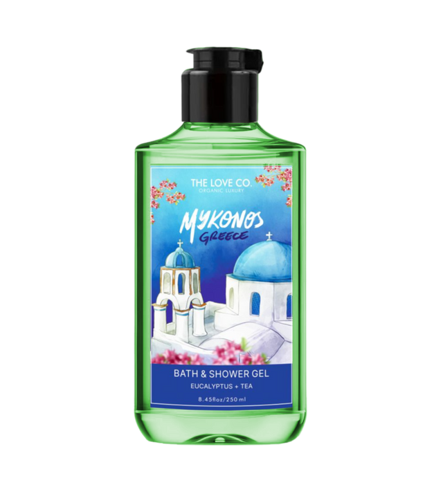 THE LOVE CO MYKONOS GREECE BODY WASH