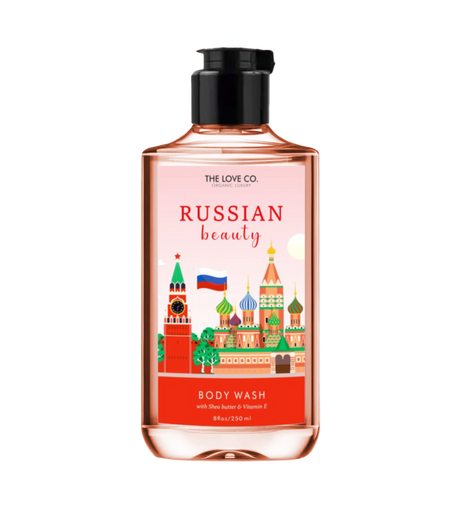 THE LOVE CO RUSSIAN BEAUTY 
BODY WASH