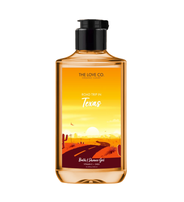 THE LOVE CO TEXAS BODY WASH