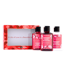 Japanese Cherry Blossom Mini Gift Set — front of bottle, fragrance-led body care