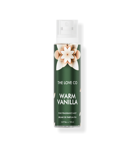 The Love Co Warm Vanilla Body Mist