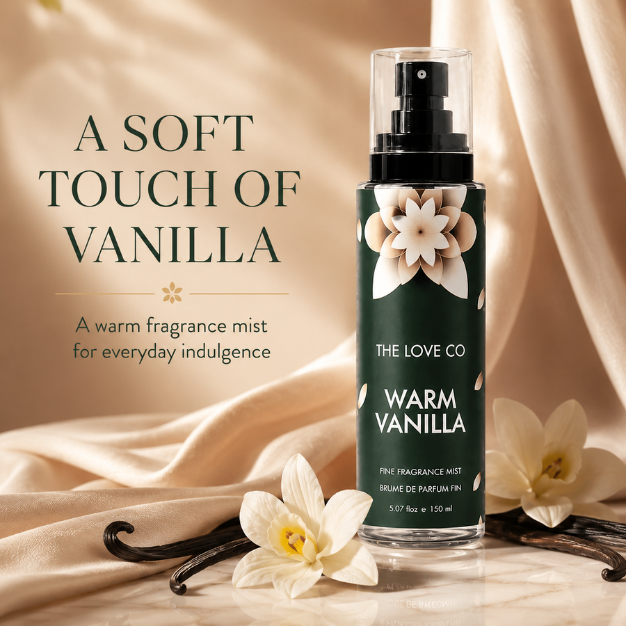Warm Vanilla Body Mist — Sugar, Vanilla, Sandalwood – view 6 | The Love Co
