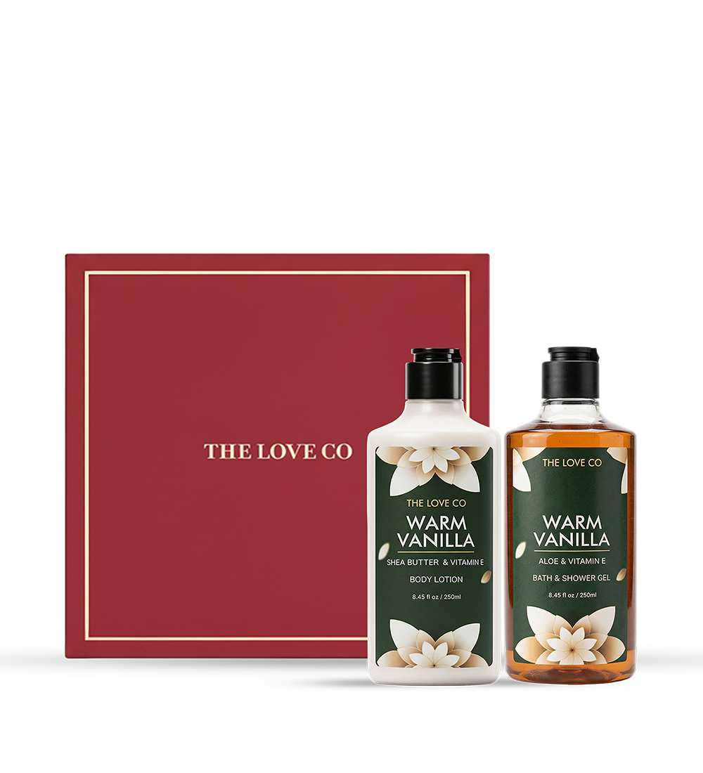 Warm Vanilla Duo Gift Set - The Love Co