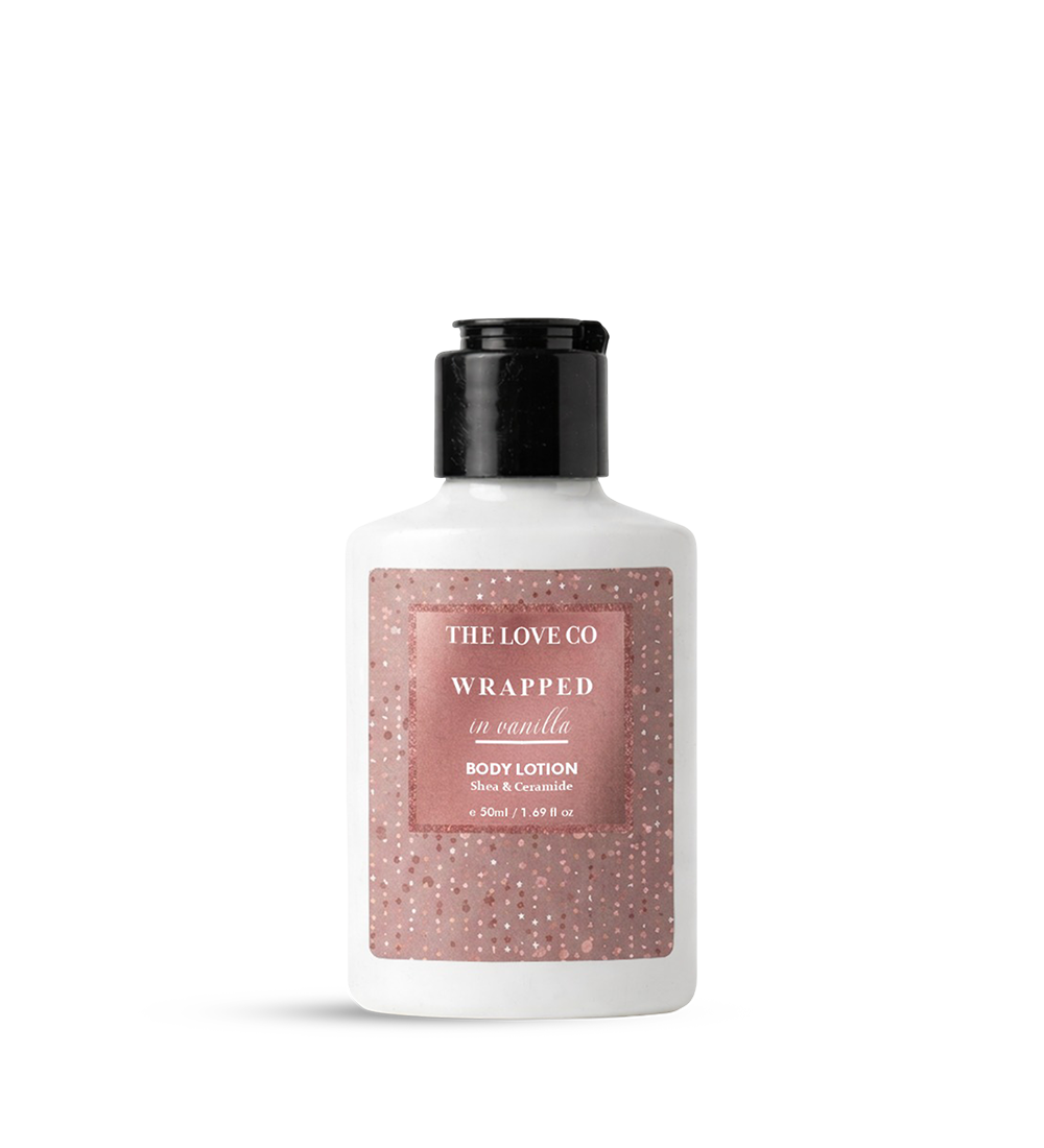Wrapped in Vanilla Mini Body Lotion — Travel Size | The Love Co