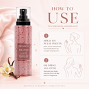 Wrapped in Vanilla Body Mist — Creamy Vanilla Comfort – view 4 | The Love Co