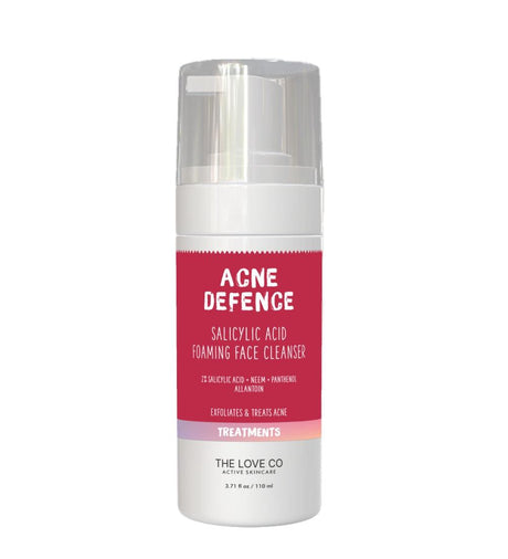 Acne Defence Foaming Face Cleanser - The Love Co