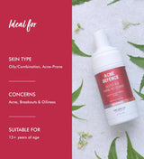 Acne Defence Foaming Face Cleanser - The Love Co