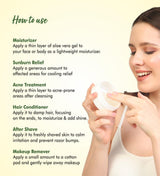 Aloe Gel For Face and Body - The Love Co