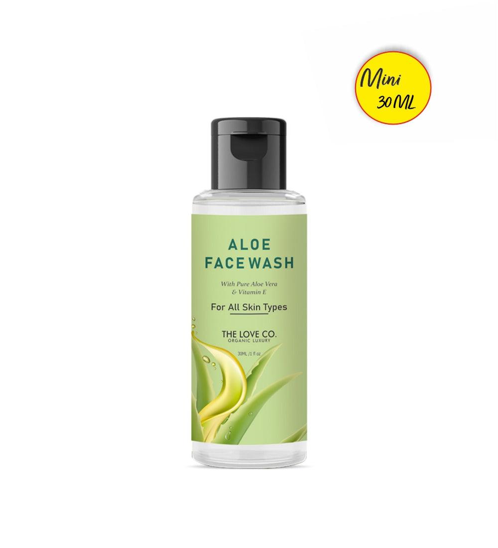 Aloe Vera Mini Face Wash - The Love Co