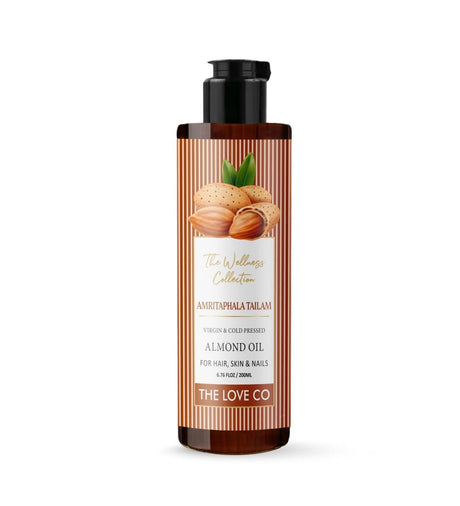 Amritaphala Tailam Almond Cold Pressed Oil - The Love Co