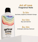 Art Of Love Body Lotion — texture and consistency