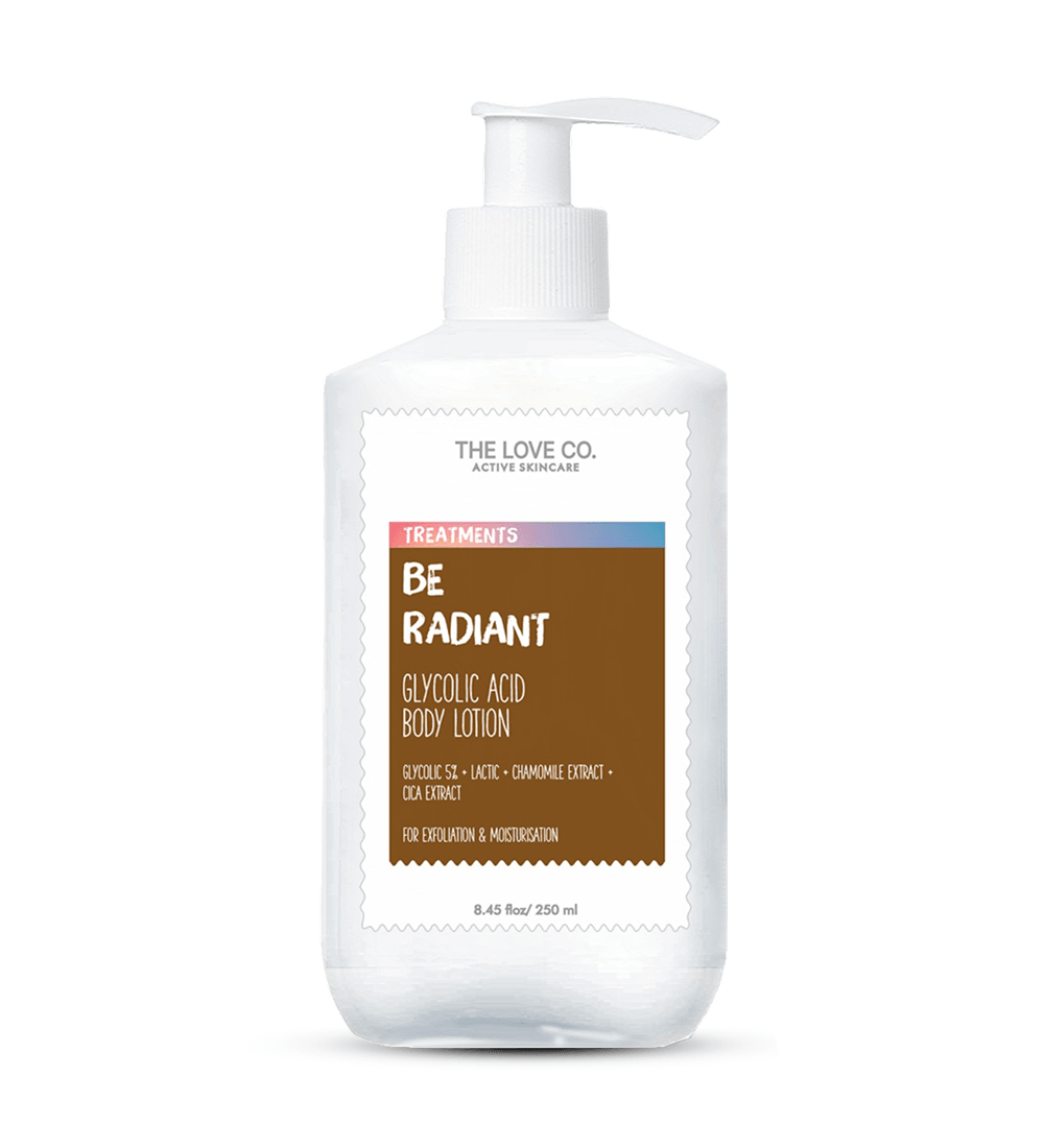 Be Radiant Glycolic Body Lotion - The Love Co