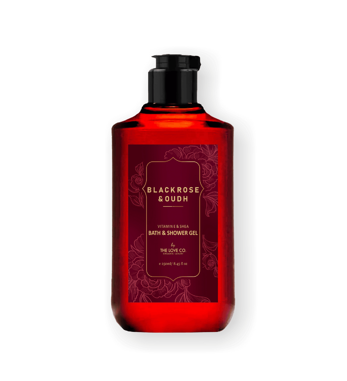 Black Rose and Oudh Body Wash - The Love Co