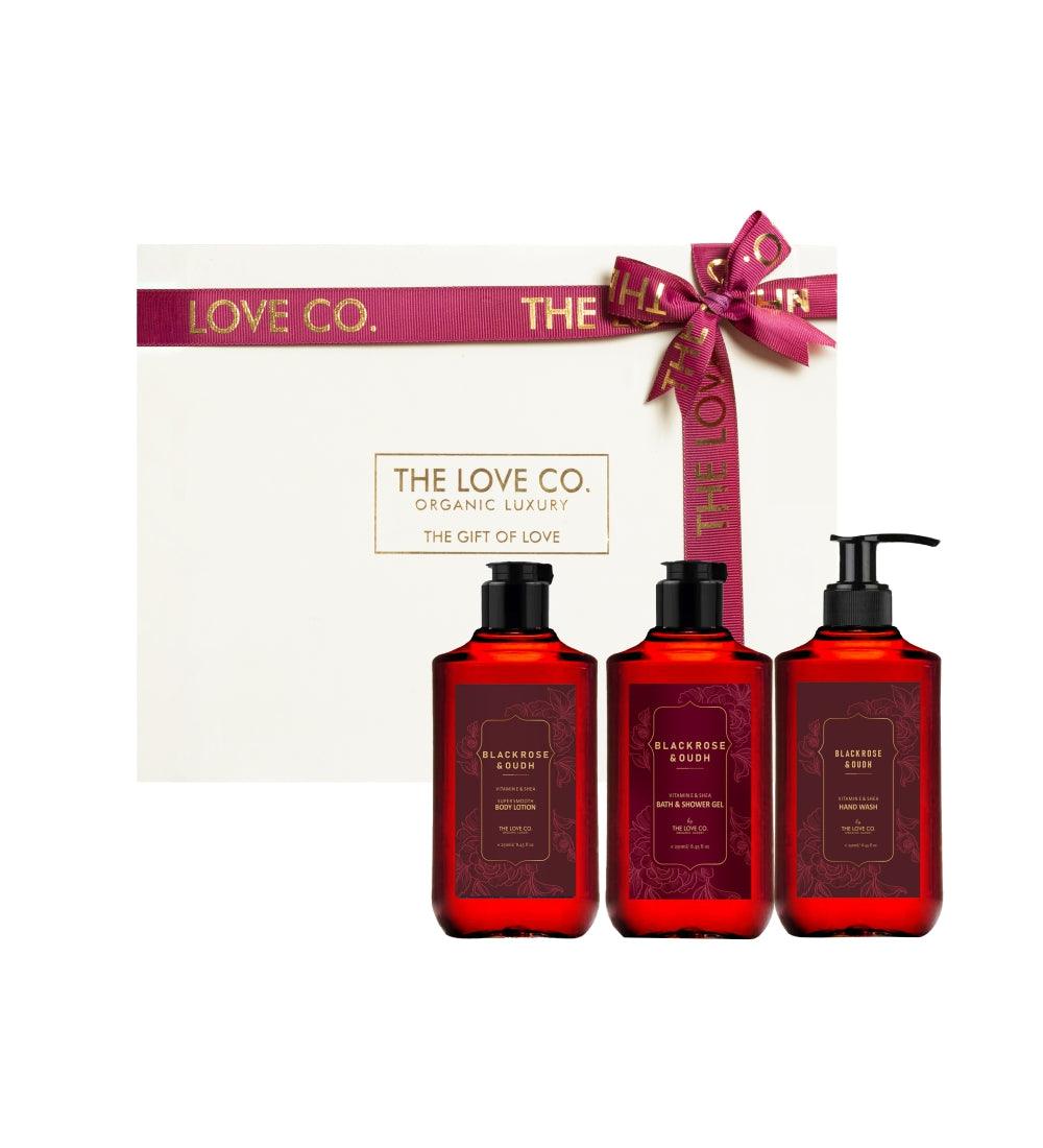 Black Rose Oudh Trio Gift Set - The Love Co