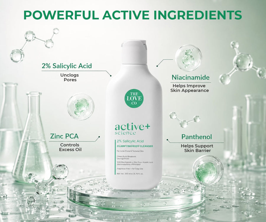 2% Salicylic Acid Body Wash – Bacne Treatment – view 7 | The Love Co