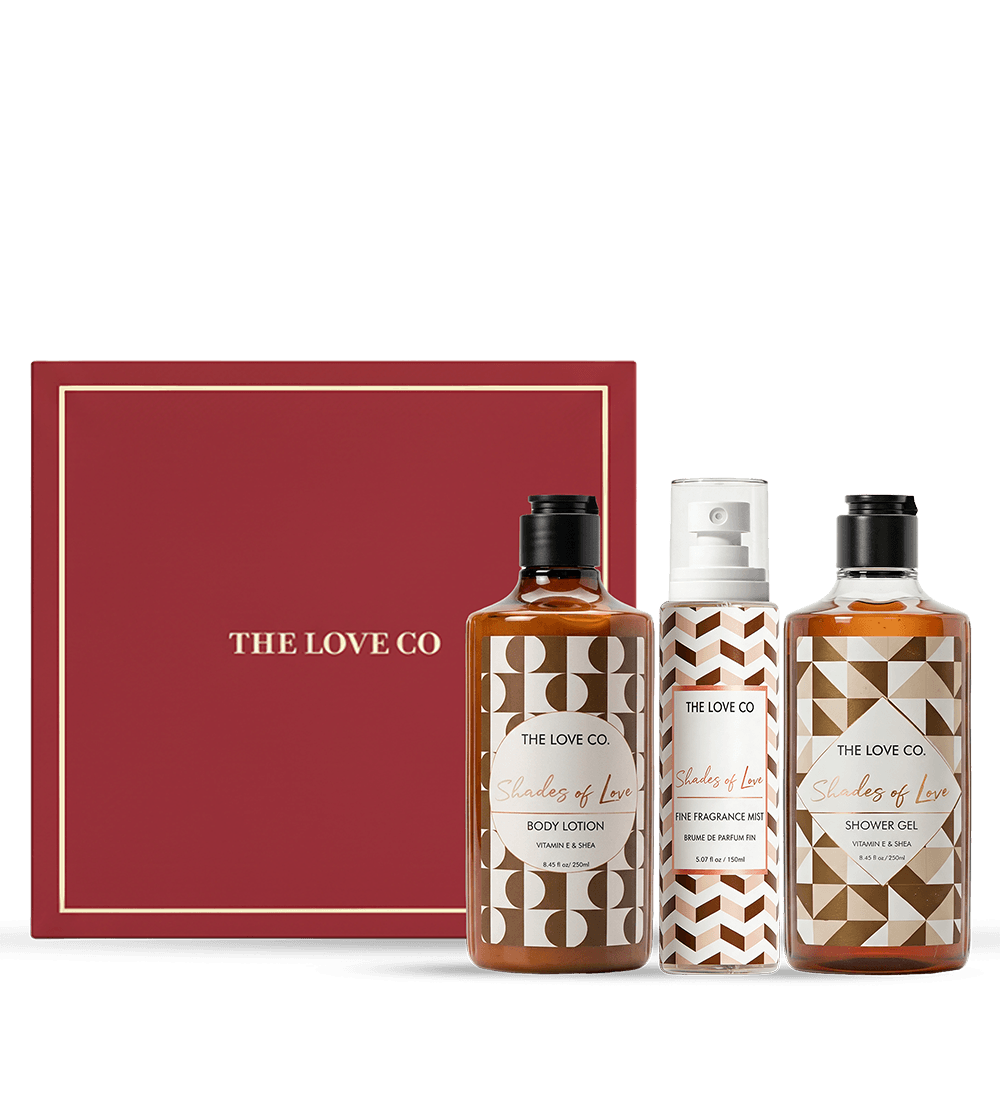 Shades of Love Body Essentials Set — Wash, Lotion, Mist | The Love Co