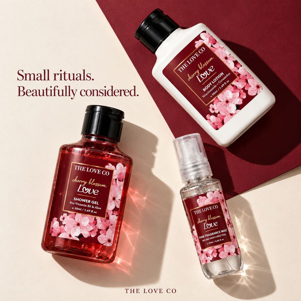Japanese Cherry Blossom Mini Discovery Gift Set