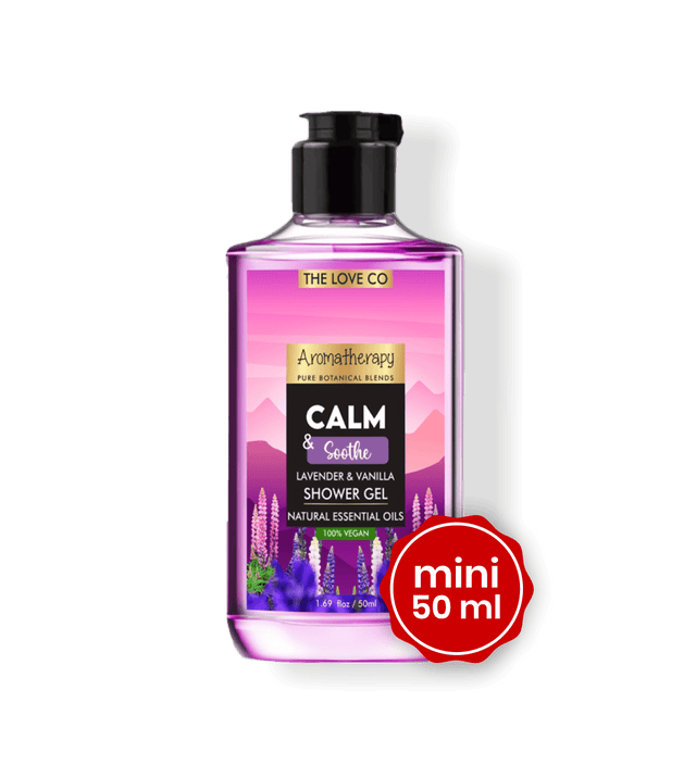 Calm & Soothe Lavender Mini Body Wash - The Love Co