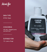 Carbon Crush Gel Face Cleanser - The Love Co