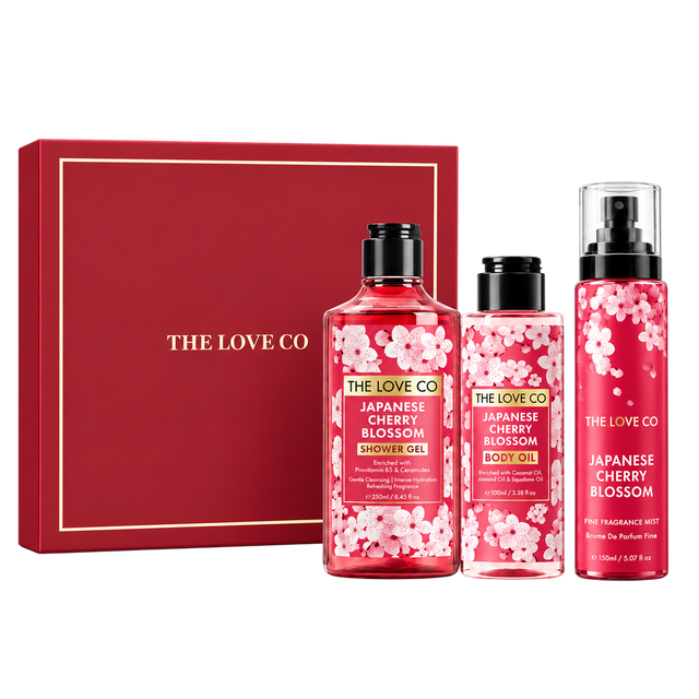 Japanese Cherry Blossom Gift Box Trio