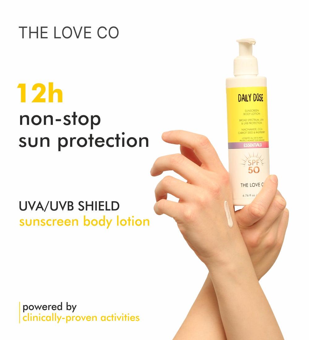 Daily Dose SPF 50 Body Lotion - The Love Co