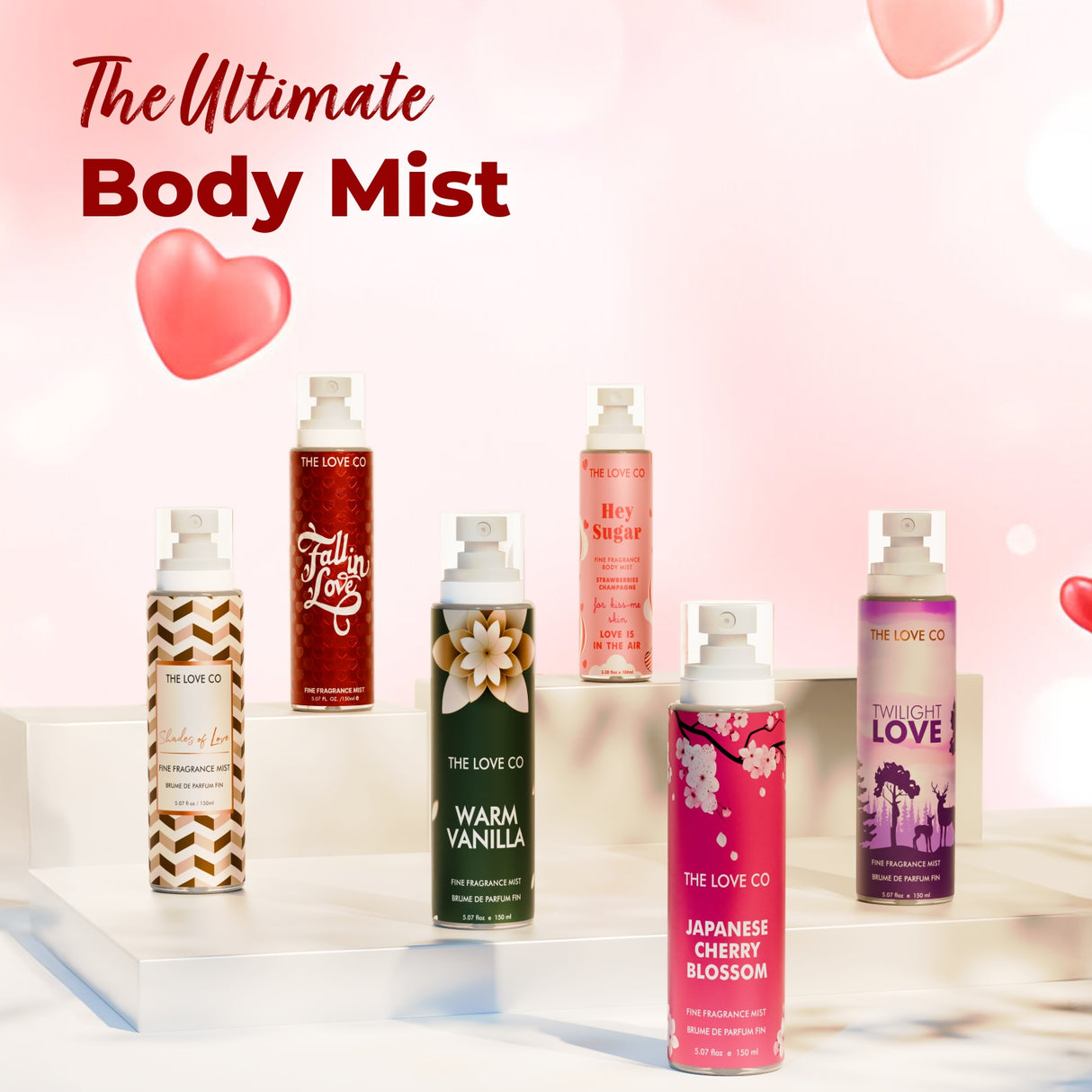 Collection Of All Body Mist
