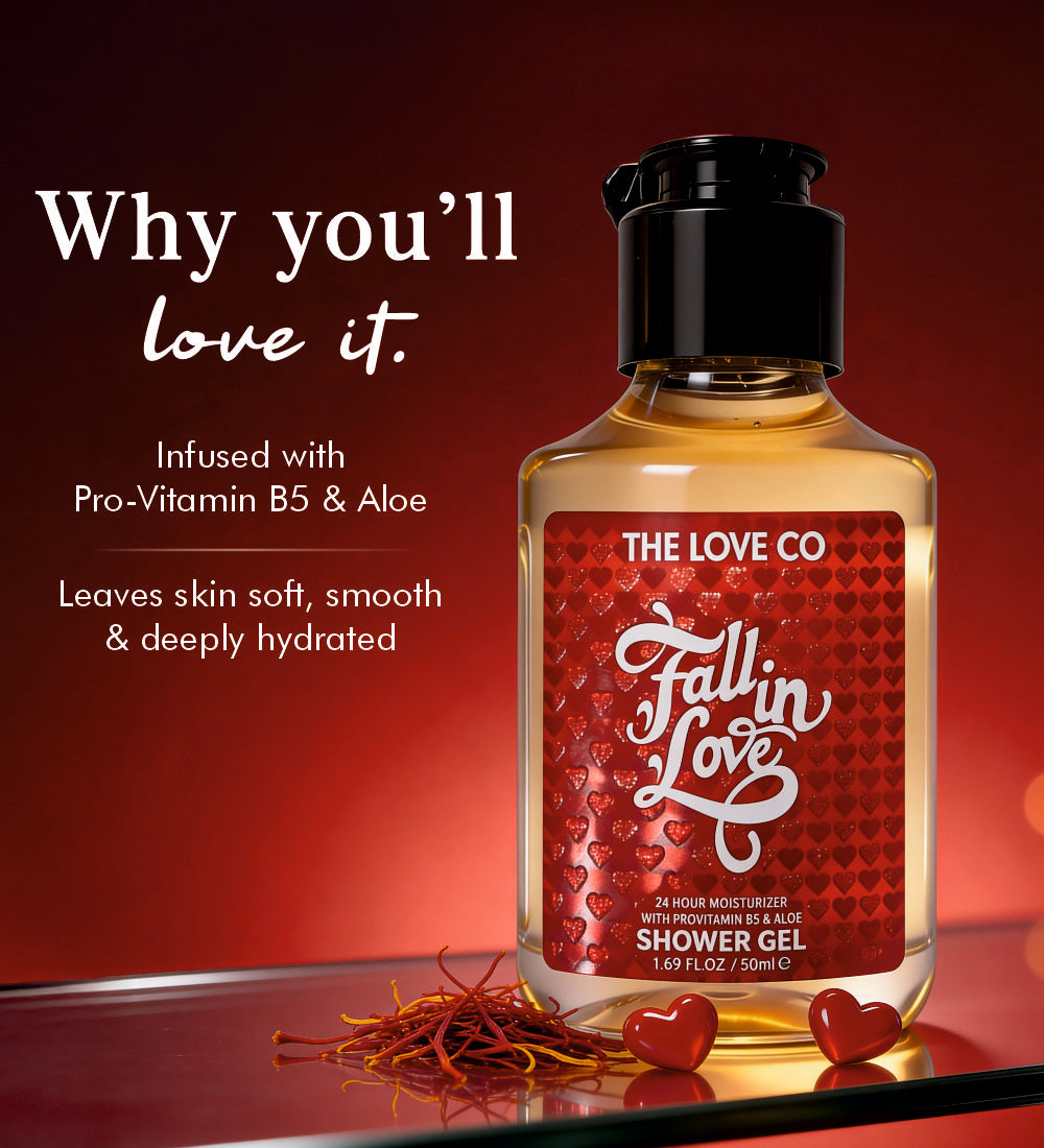 Fall in Love Mini Shower Gel — texture and consistency