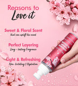 The Love Co Japanese Cherry Blossom Body Mist