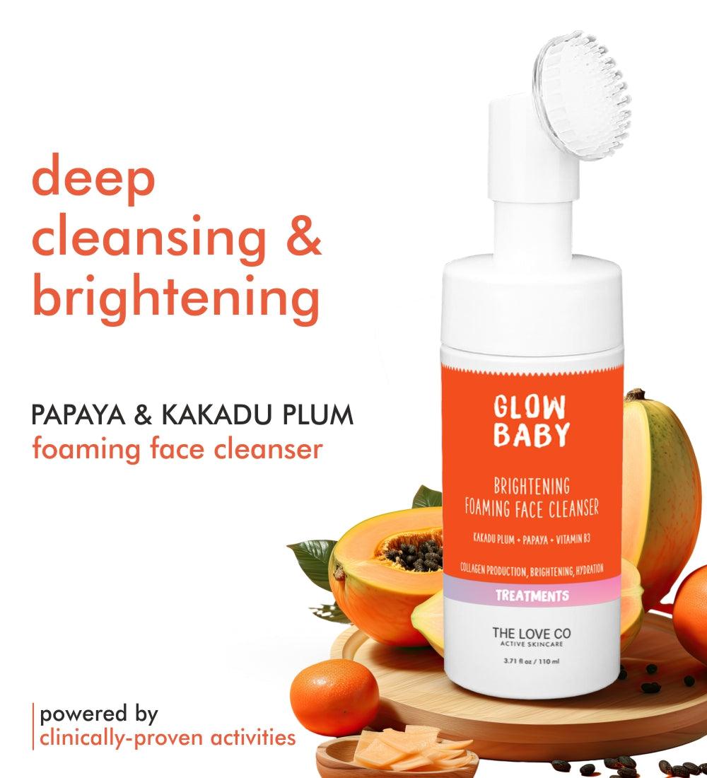 Glow Baby Vitamin C Foaming Face Cleanser - The Love Co