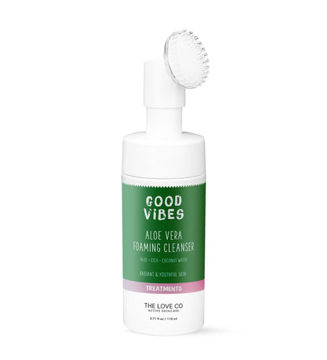 The Love Co Good Vibes Aloe Vera Foming Cleanser