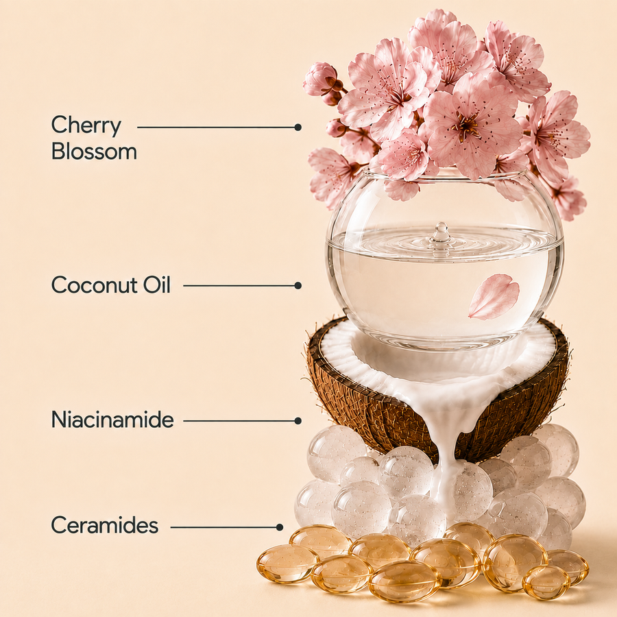 Japanese Cherry Blossom In-Shower Moisturizer