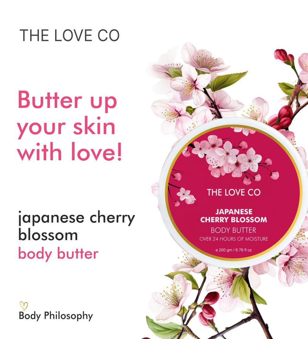 Japanese Cherry Blossom Body Butter - The Love Co