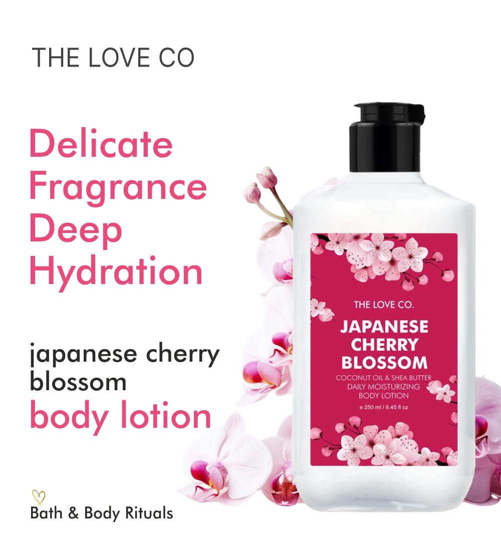 Japanese Cherry Blossom Body Lotion - The Love Co