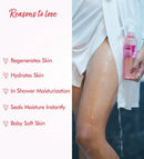 Japanese Cherry Blossom In-Shower Moisturizer — body care ritual for Indian skin