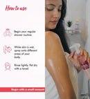 Japanese Cherry Blossom In-Shower Moisturizer — The Love Co fragrance-led body care