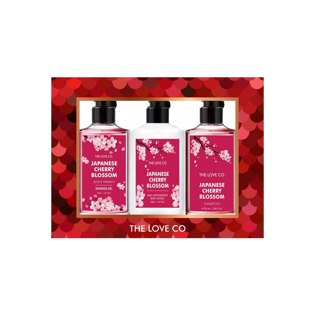 Japanese Cherry Blossom Mini Gift Set - The Love Co